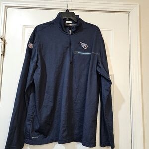 Tennessee Titans Generation Quarter Zip Pullover Jacket size XL